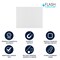 Flash Furniture HERCULES 60in. x 48in. Whiteboard, Alum Magnetic Dry Erase Board w/Wall Mount, Marker Tray, Eraser BR-FMW-76122-4860-GG - alternate 3